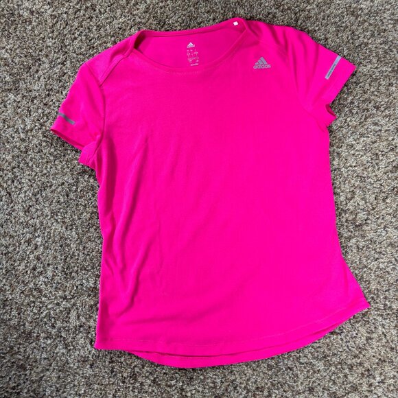 Adidas Climalite Running Shirt - Women's Size L - Preowned - 2037 - Picture 1 of 4